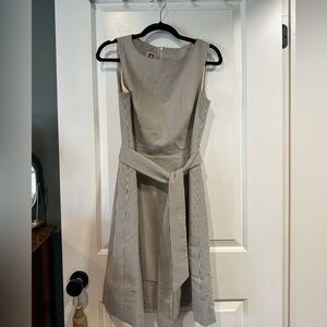 Anne Klein Seersucker Cocktail Dress - Size 6